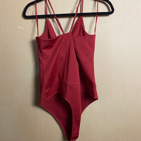 SOCIALITE Ruby Red Bodysuit - Picture 4 of 6